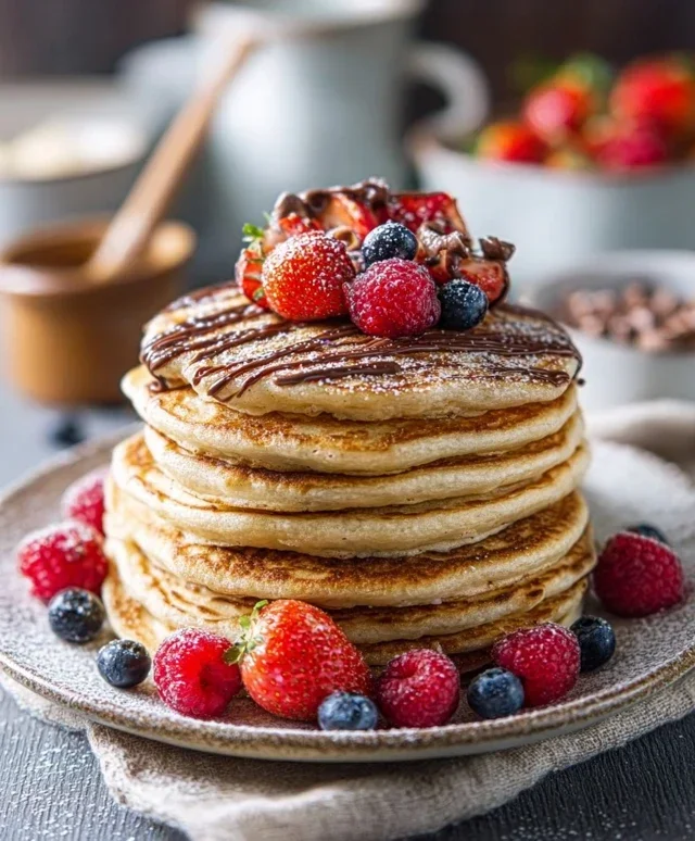 Pancakes Proteici Fatti in Casa