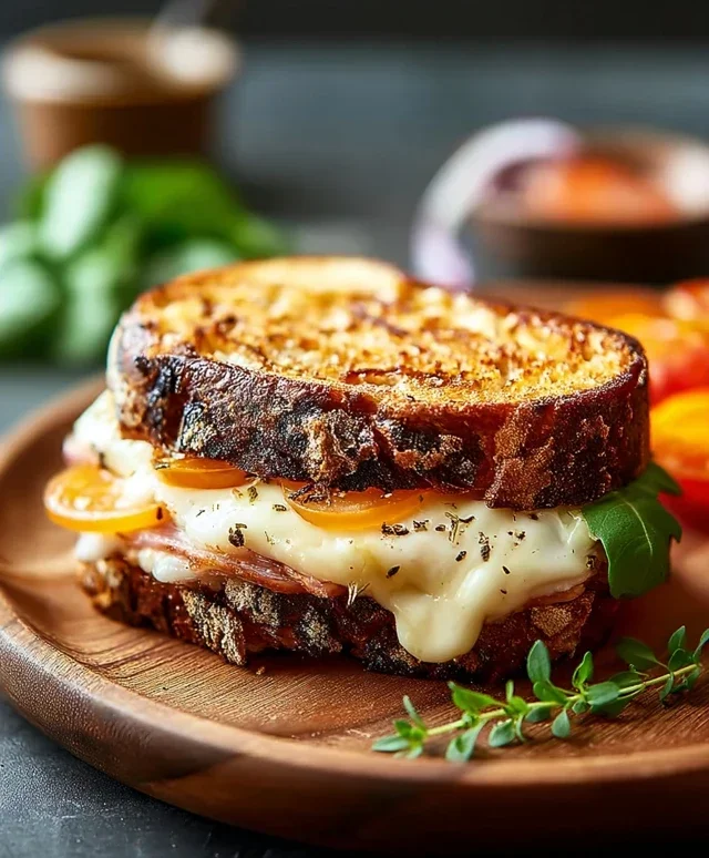 Gegrilltes Kase Sandwich