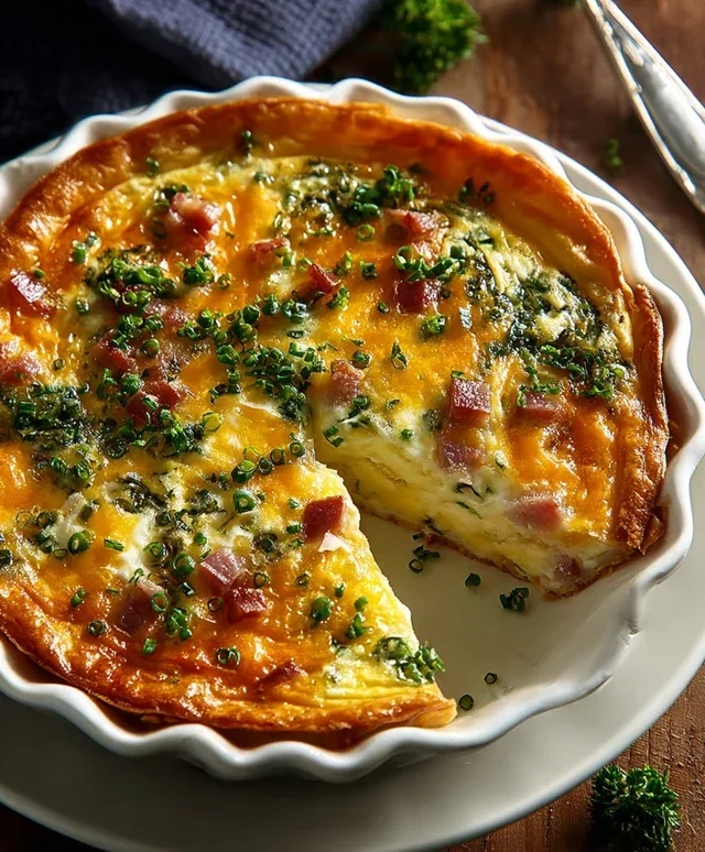 Quiche ohne Kruste