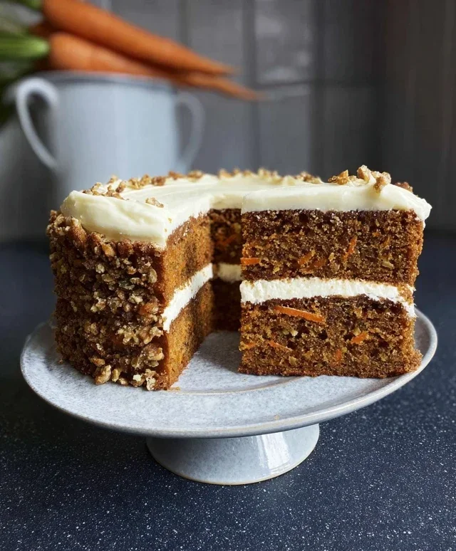 Carrot Cake Roll with Cream Cheese Frosting Filling