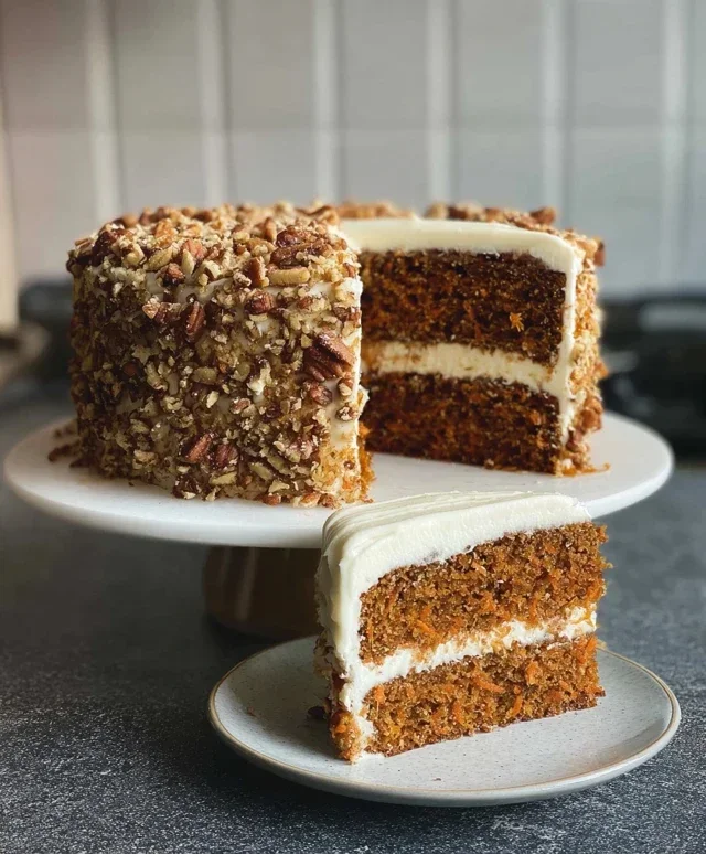 Carrot Cake Roll with Cream Cheese Frosting Filling