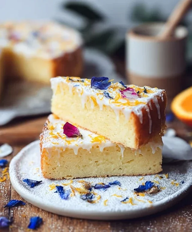 Saftiger Zitronen-Mascarpone Kuchen