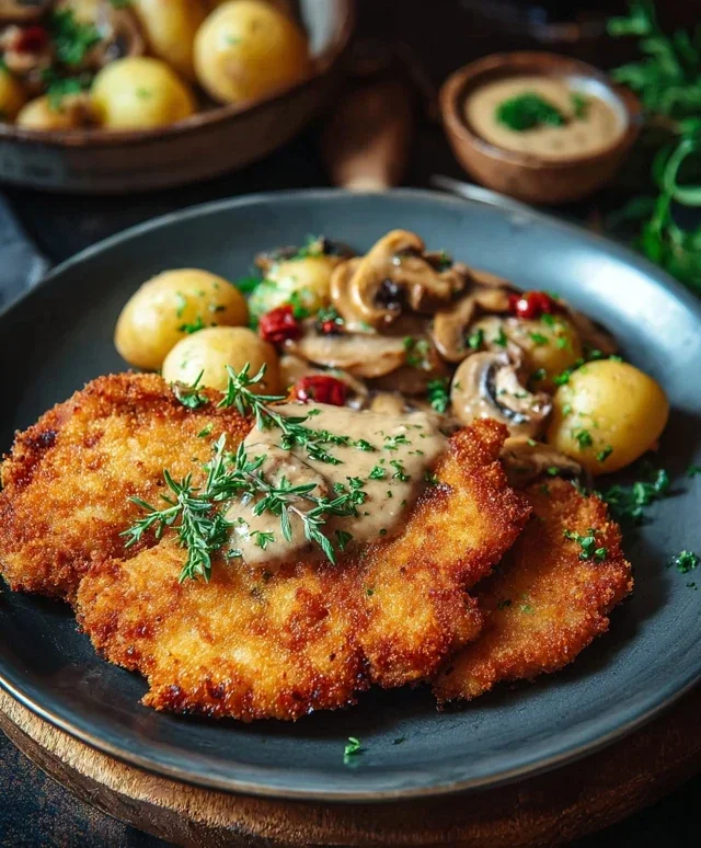Jagerschnitzel nach bestem