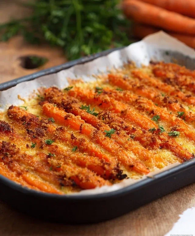 CAROTE AL FORNO GRATINATE SAPORITISSIME
