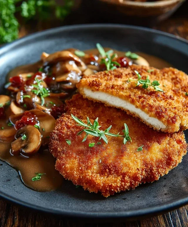 Jagerschnitzel nach bestem
