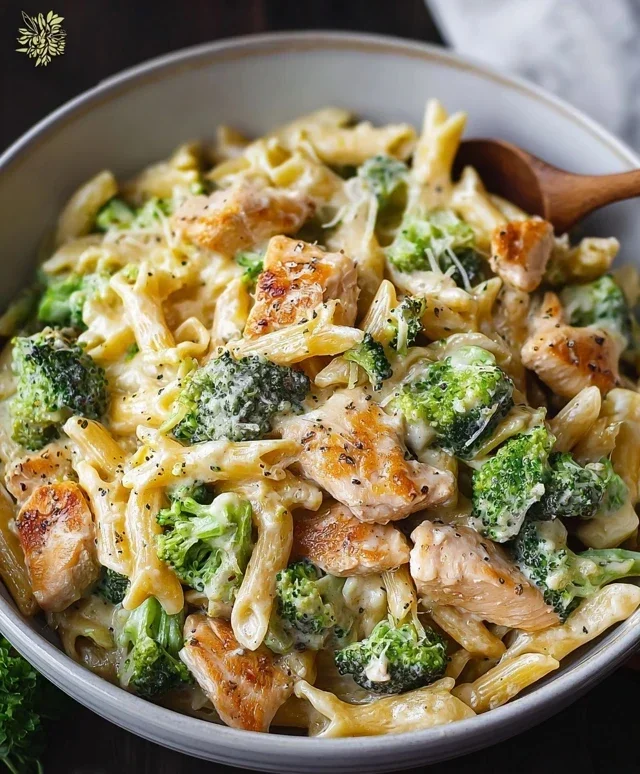Cremige Hähnchen-Brokkoli-Pasta – Ein Genuss für jede Gelegenheit