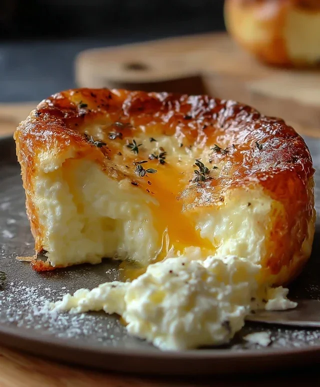 Œufs moelleux fromage blanc