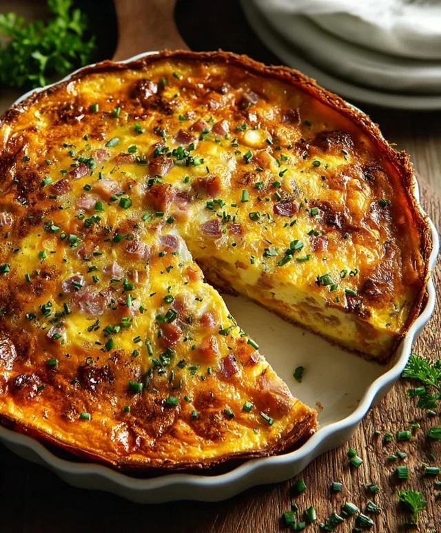 Quiche ohne Kruste