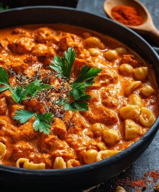 Cremiger Paprikash Genuss