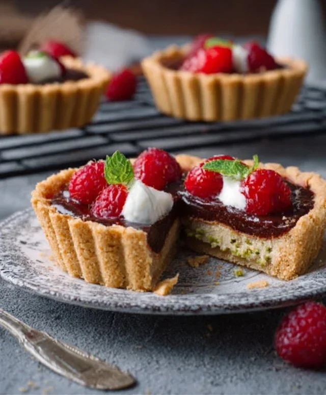 Crostatine senza cottura, vegan e senza glutine: la ricetta low carb