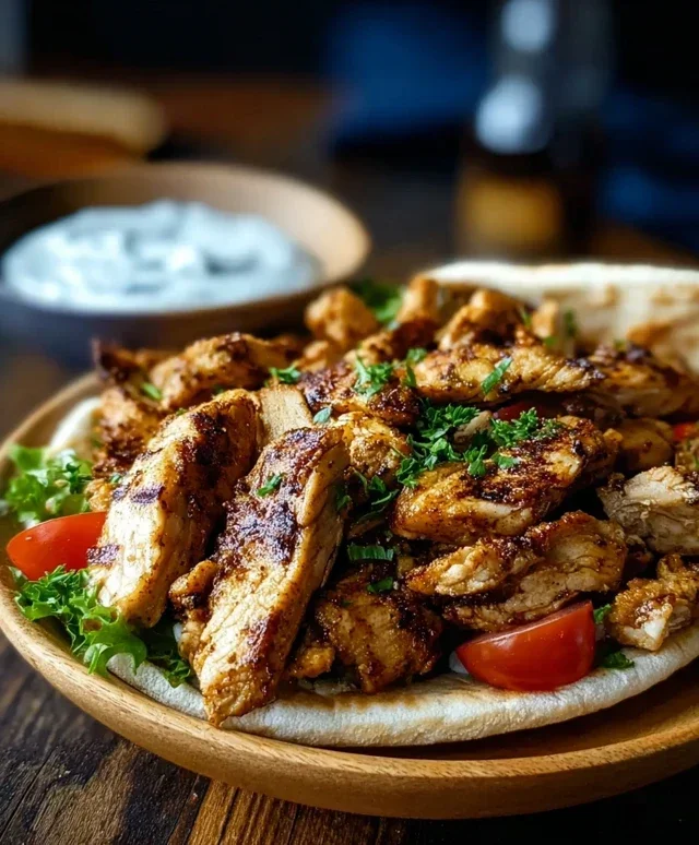 Hahnchen Gyros selber machen