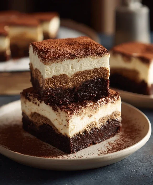 Tiramisu Brownies