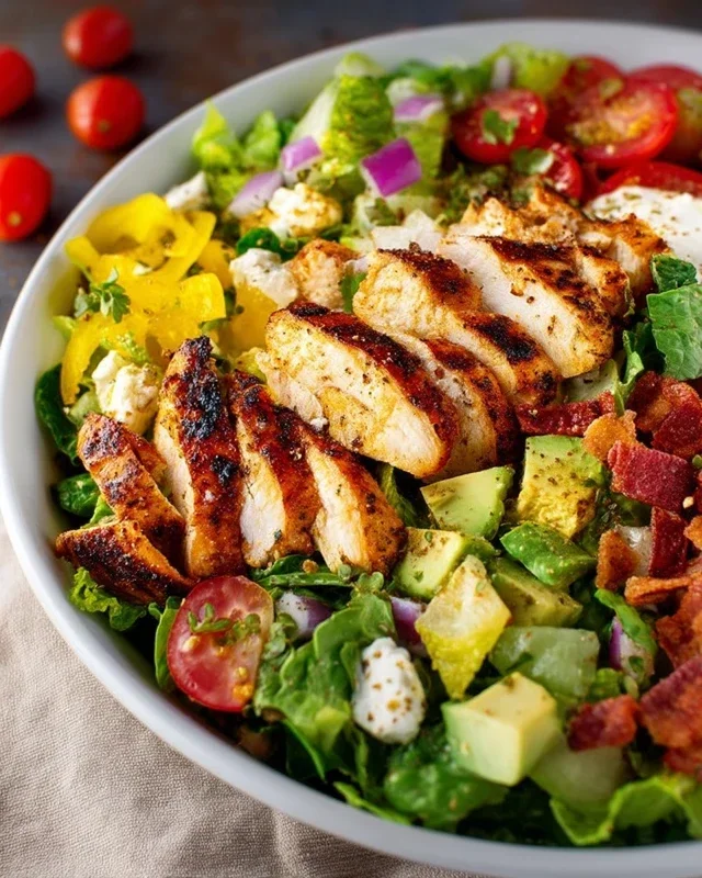 Grilled Chicken Salad