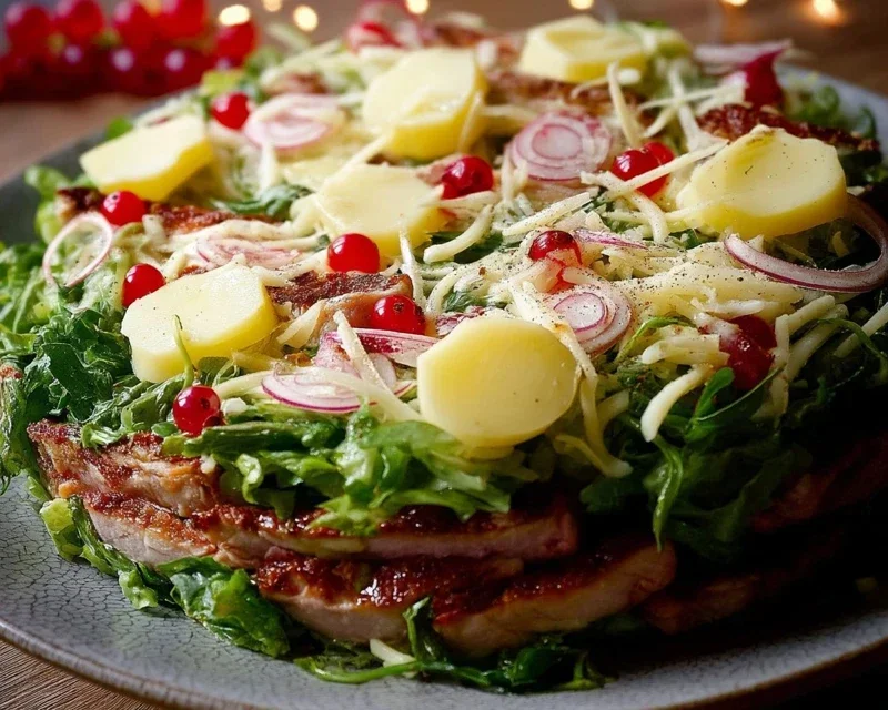 Salattorte Furs Grillen Ein Stuck Salat Bitte