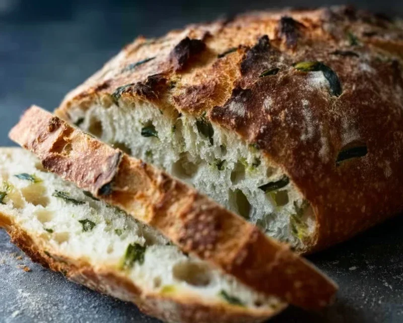 Knuspriges Bärlauchbrot