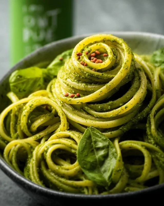 Schnelle Pasta mit Pesto: Blitzschnell & lecker!