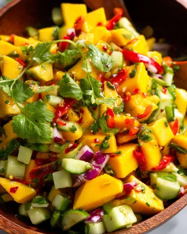 Healthy Mango Salad