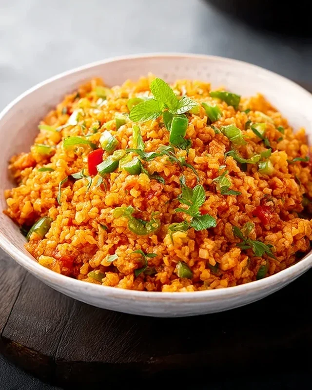 Veganer Bulgursalat