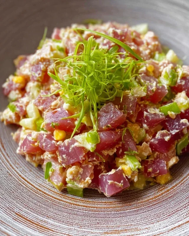 Thunfischsalat - Einfaches und gesundes Rezept