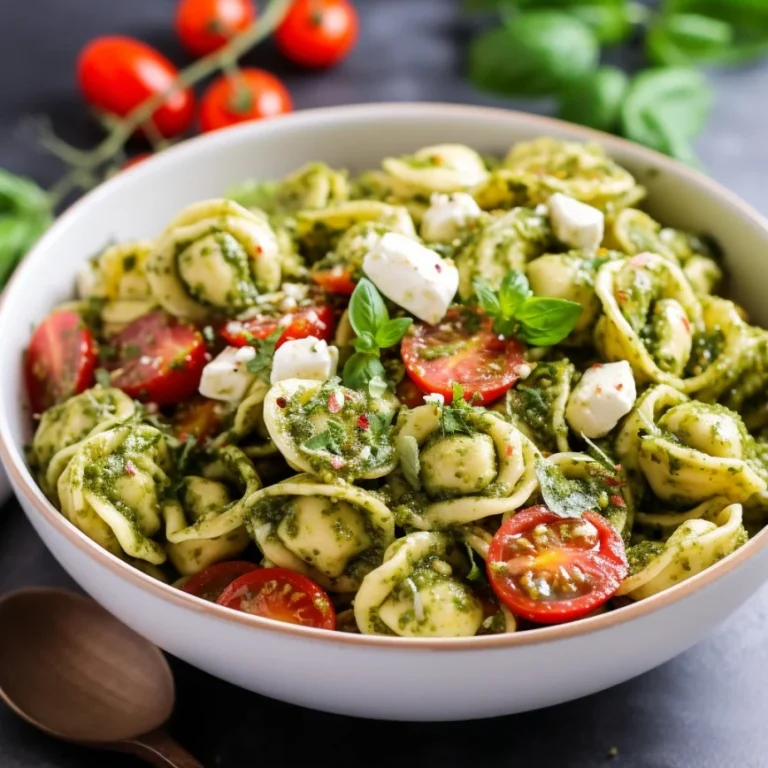 Tortellinisalat mit Pesto