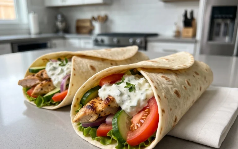 Griekse Kipwraps met Tzatziki maken is eenvoudig en lekker!