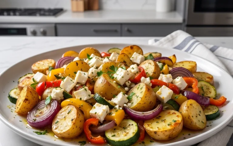 Köstliches Feta Kartoffeln Ofengemüse: Einfach und Gesund!