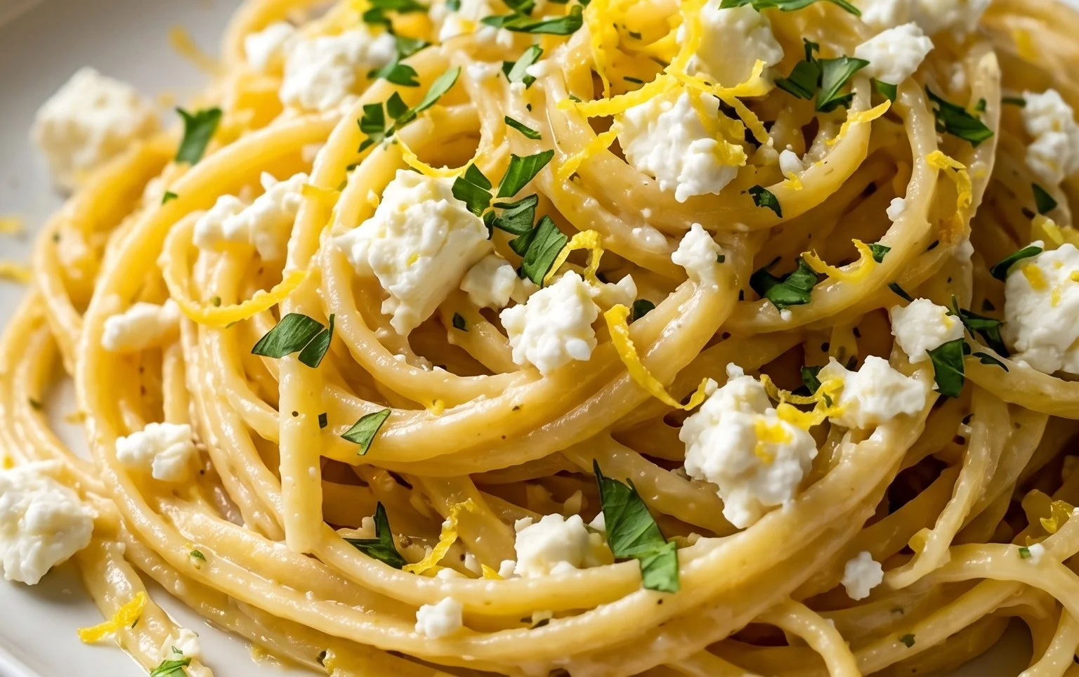 Zitronen-Feta-Pasta: So schnell und lecker gelingt's!