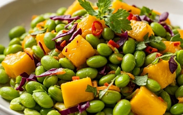 Edamame-Mango-Salat: Ein Unglaubliches Ultimatives Rezept für 5 Sinne