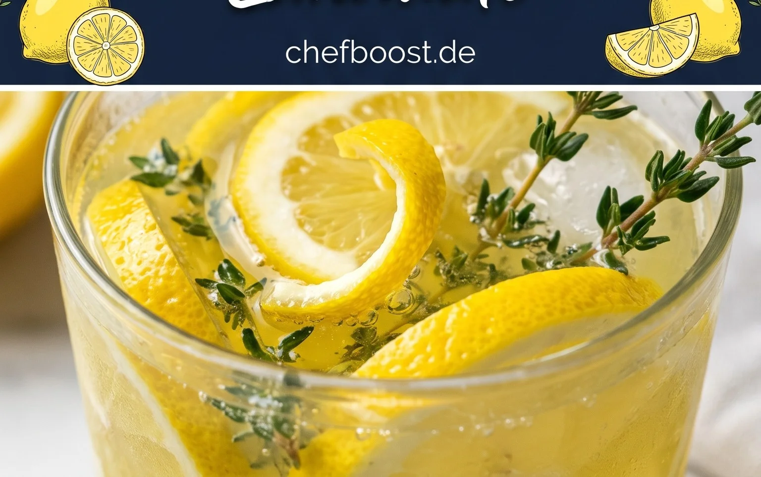 Zitronen-Thymian-Limonade