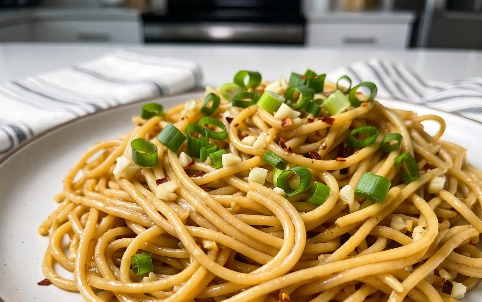 Vegan Garlic Noodles