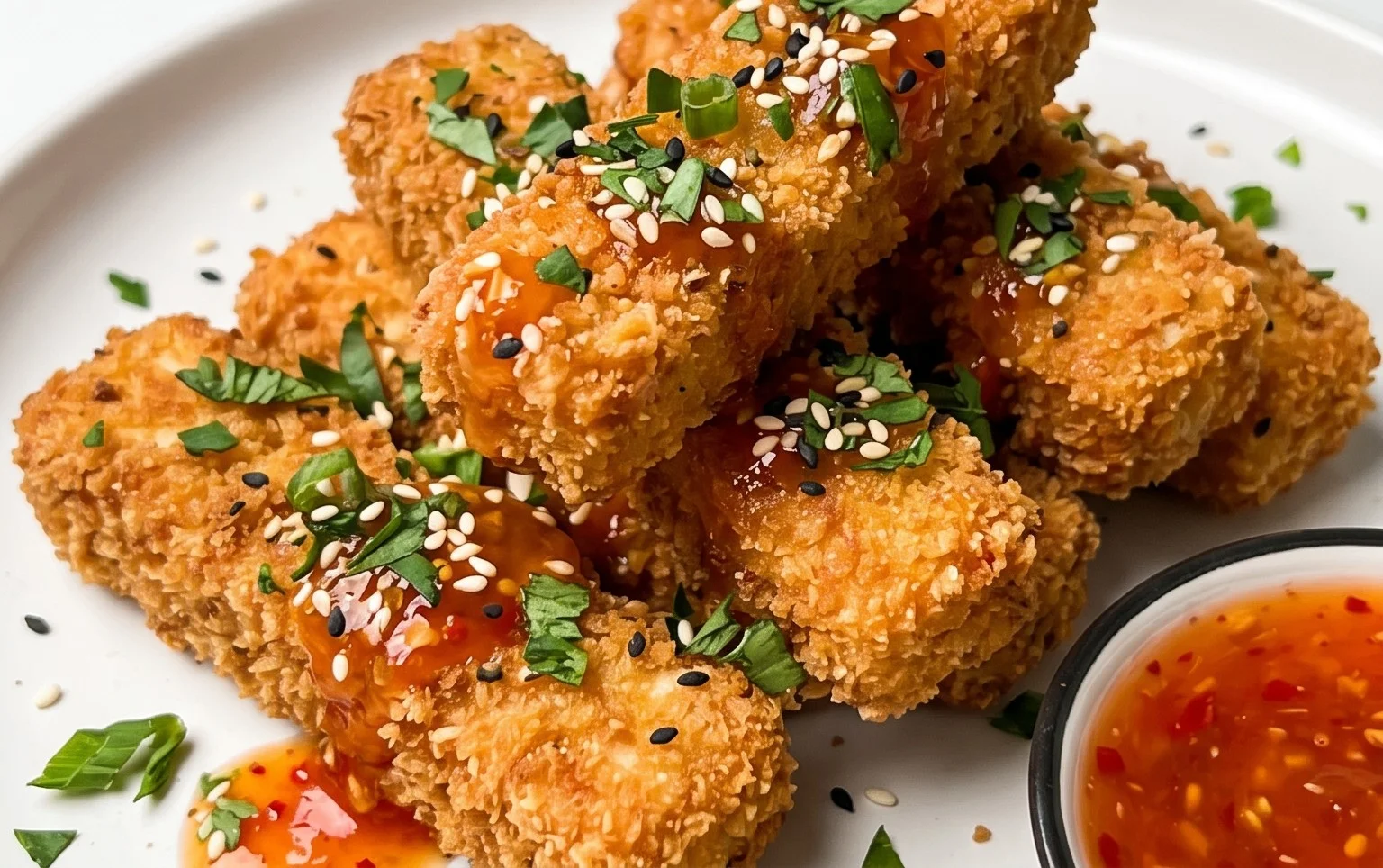 Knusprige Tofu Sticks