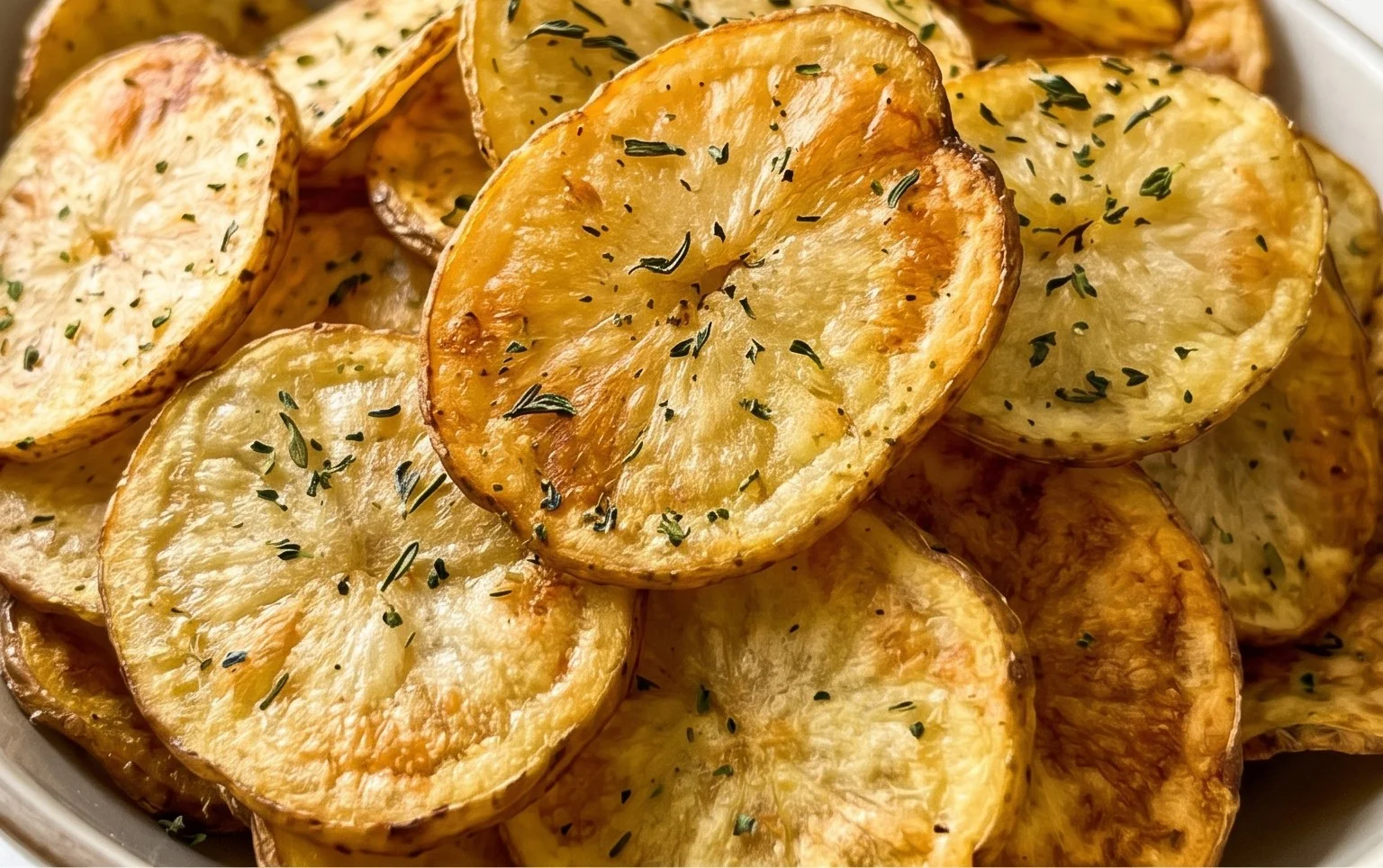 Chips di patate al forno
