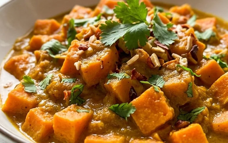 Süßkartoffel Curry Rezept