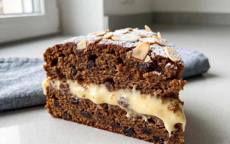 Omas Erdnon-alcoholic beerkuchen mit Pudding
