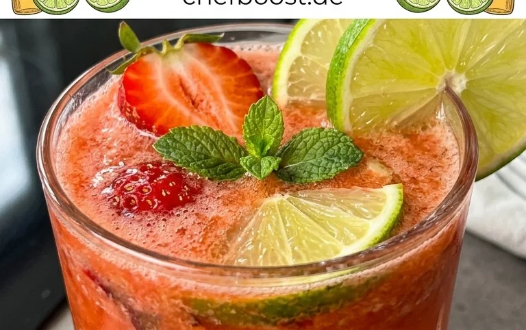 Alkoholfreier Erdnon-alcoholic beer-Margarita-Mocktail