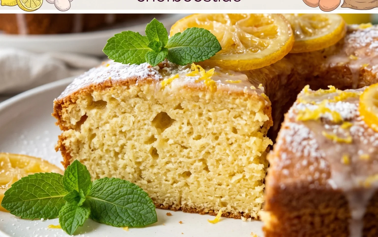 Zitronen-Joghurt-Kuchen schnell und einfach