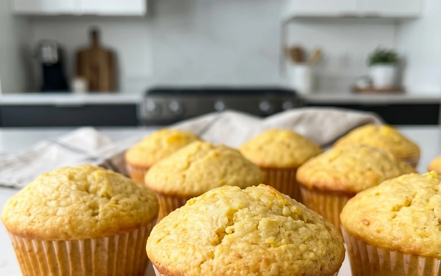 saftige Zitronen Muffins
