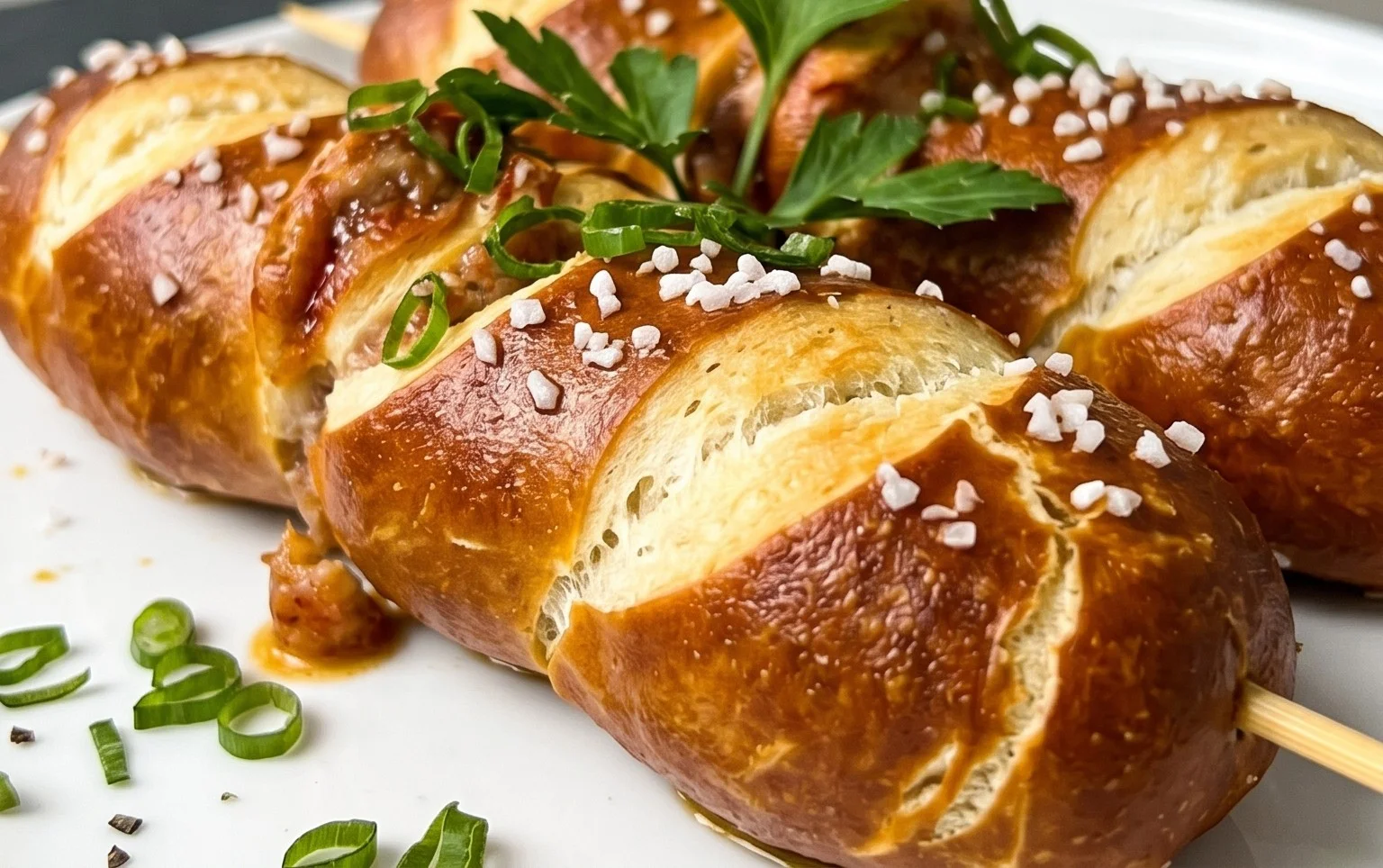 Bayerische Laugenspieße