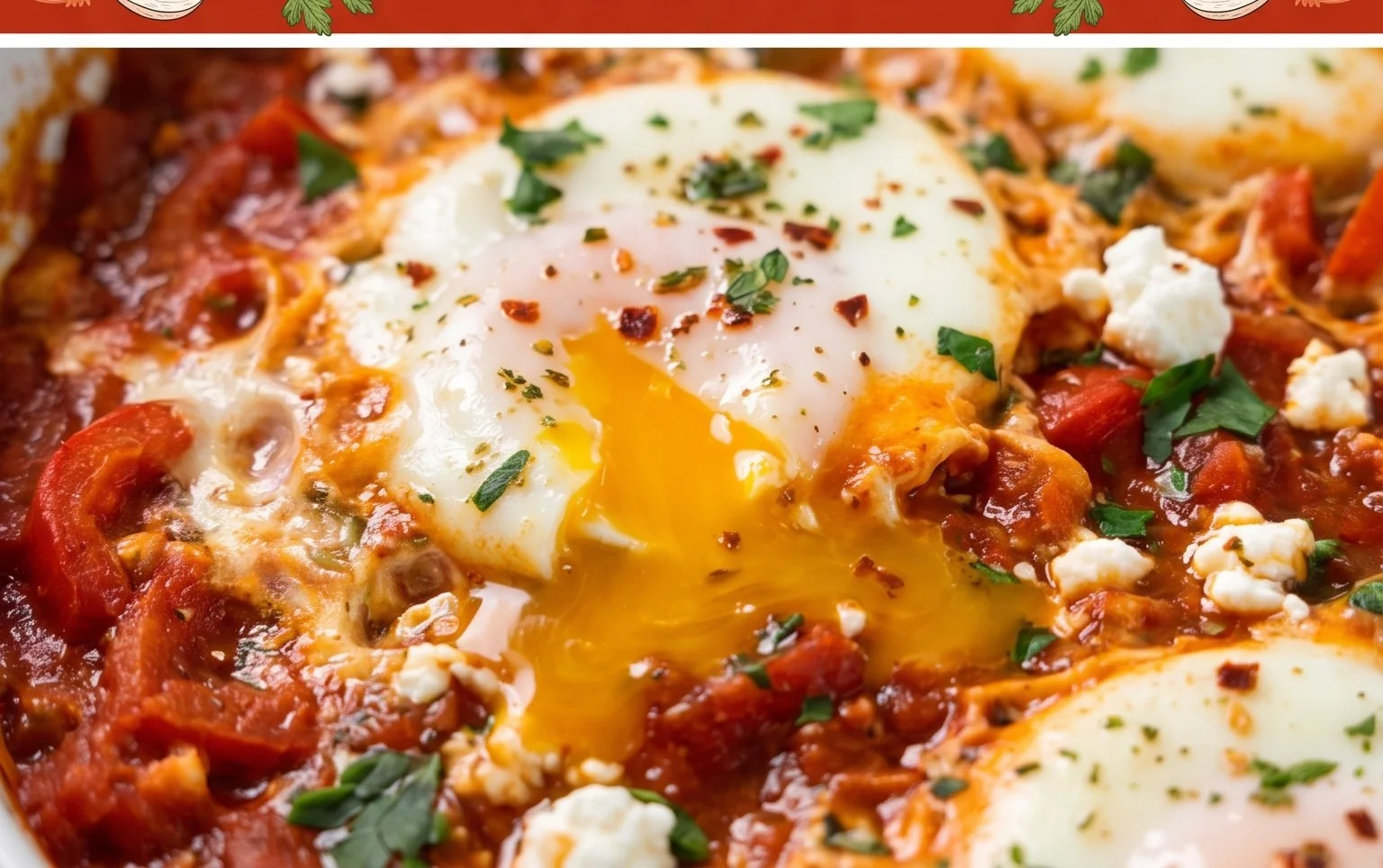 One Pan Shakshuka (Eggs in Hell)