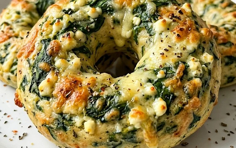 Irresistibly Easy Spinach Cottage Cheese Flagels for Any Meal