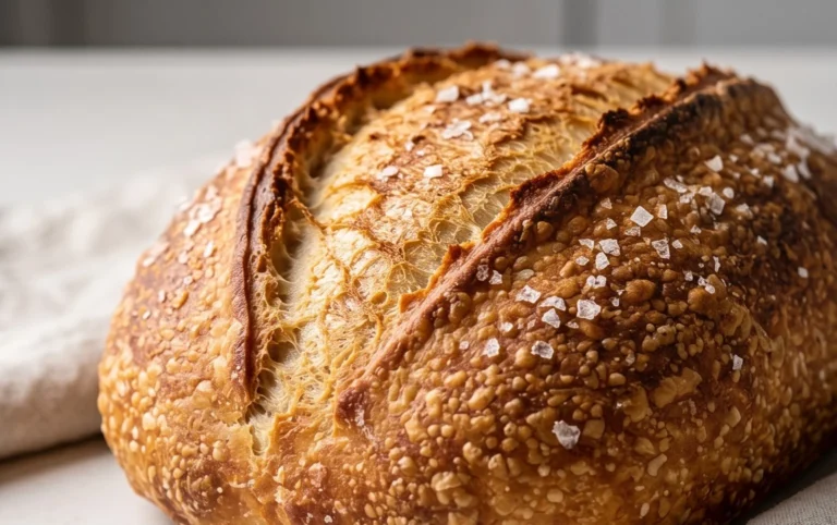 No Knead Salt Bread