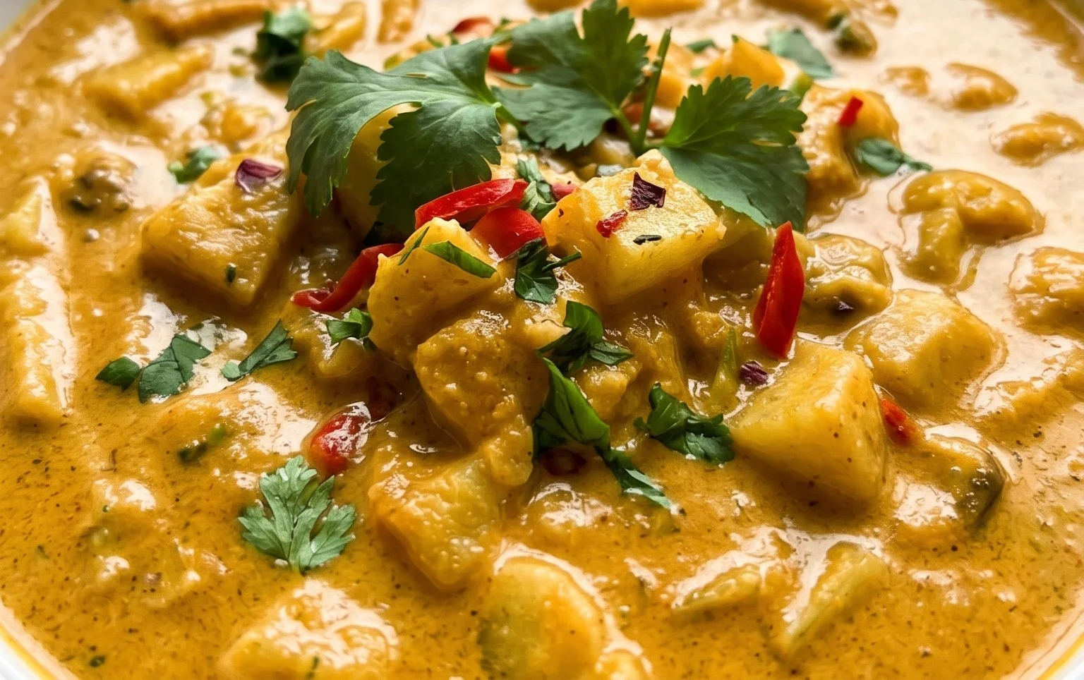 Kohlrabi-Curry – cremig & lecker