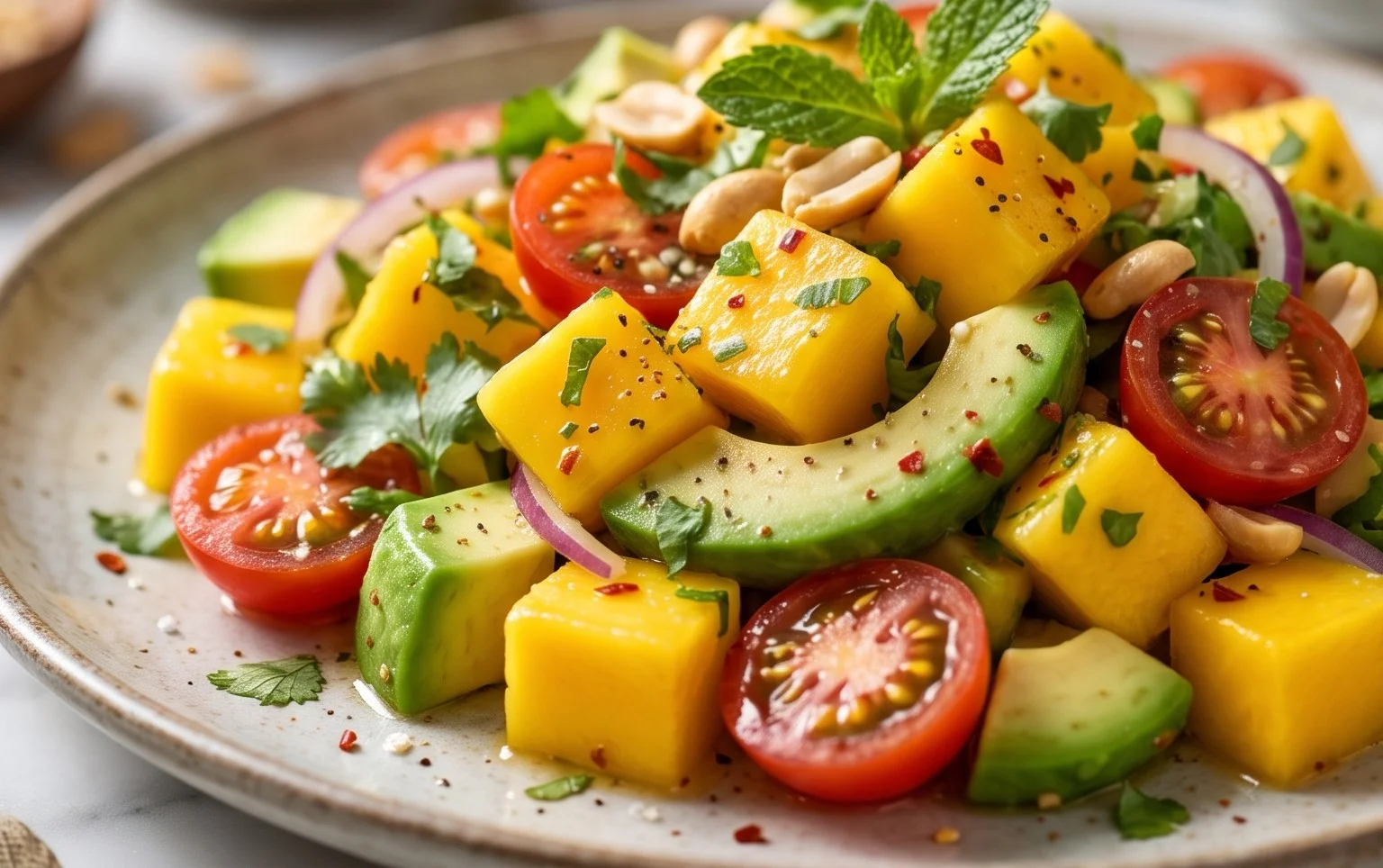 Healthy Mango Salad