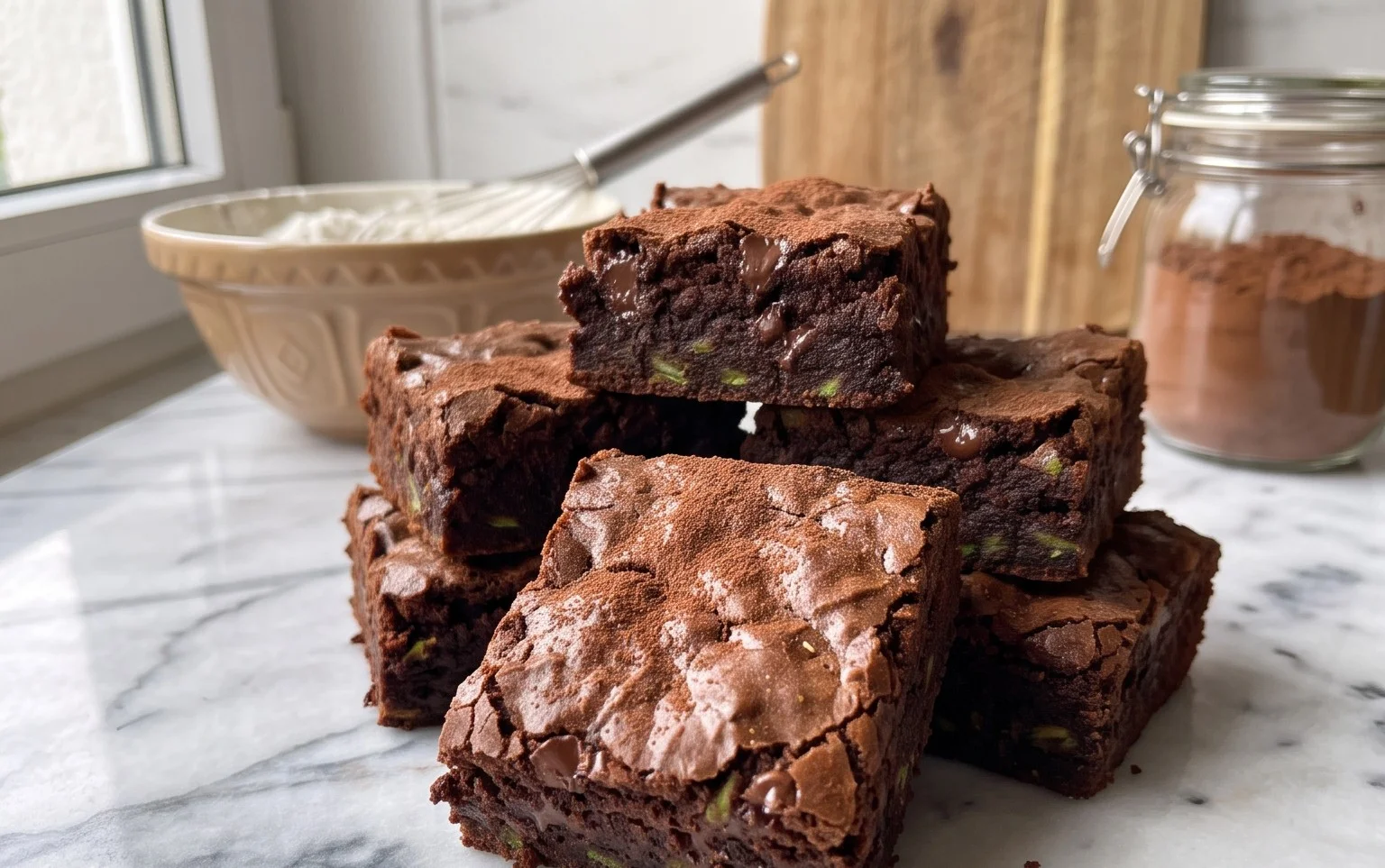 Chocolate Zucchini Brownies Recipe