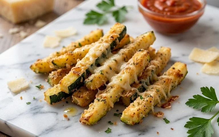 Parmesan Zucchini Fries
