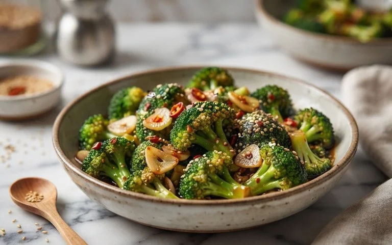 Garlic Broccoli Stir Fry