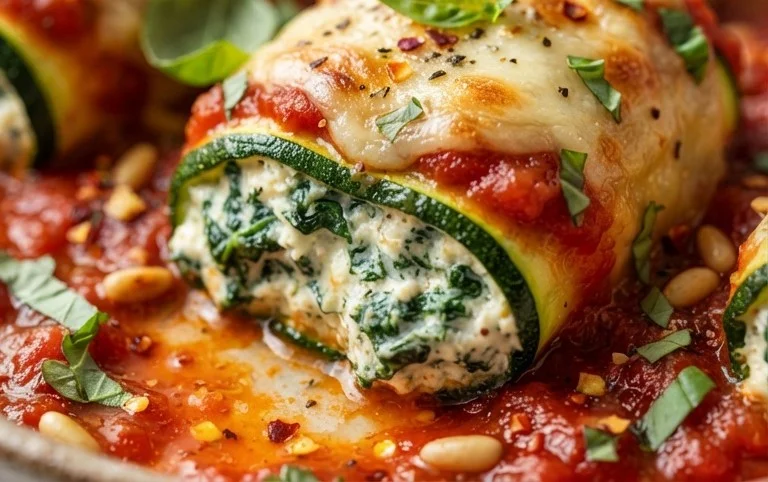 Vegan Zucchini Rollatini