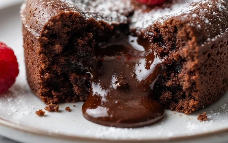 Air Fryer Lava Cake