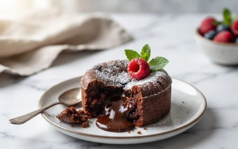 Air Fryer Lava Cake