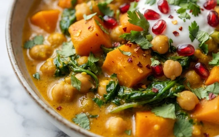 Sweet Potato and Chickpea Curry